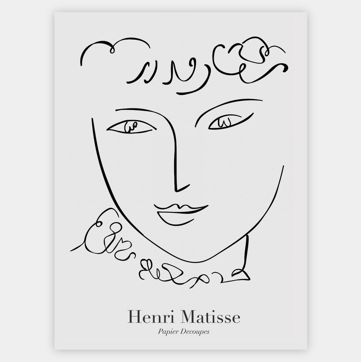 Plagát Woman Sketch | Henri Matisse