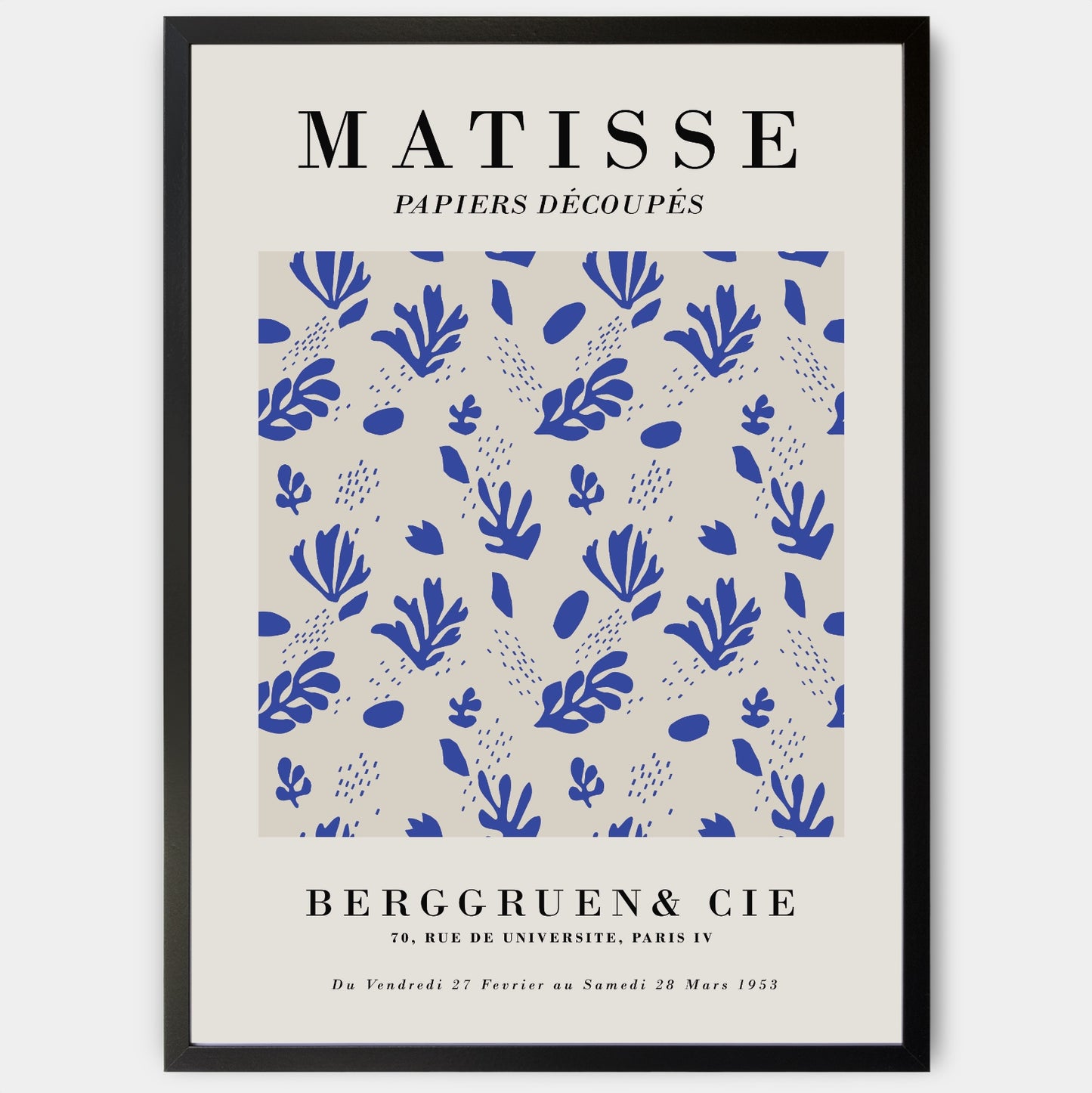 Plagát Cut Outs 1953 | Henri Matisse