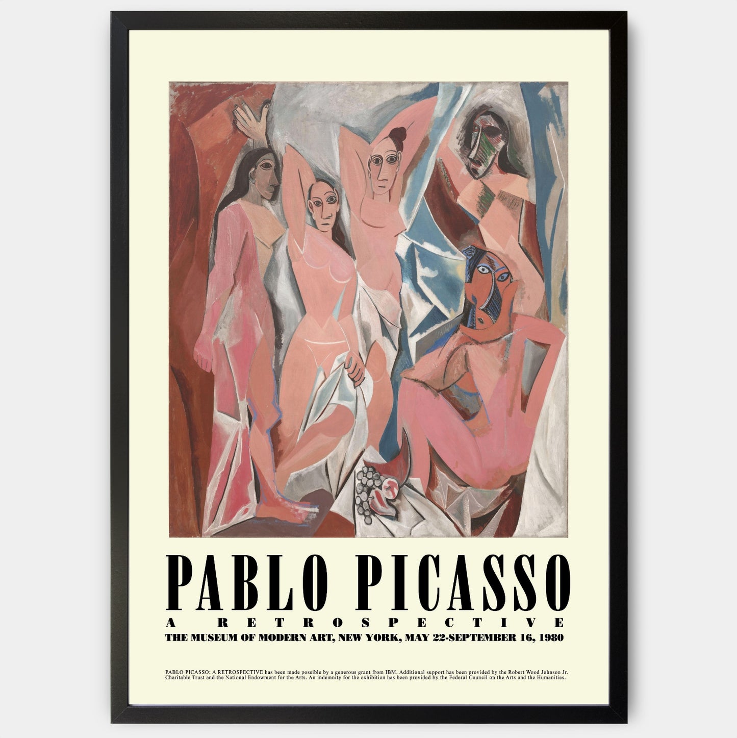 Plagát A Retrospective | Pablo Picasso