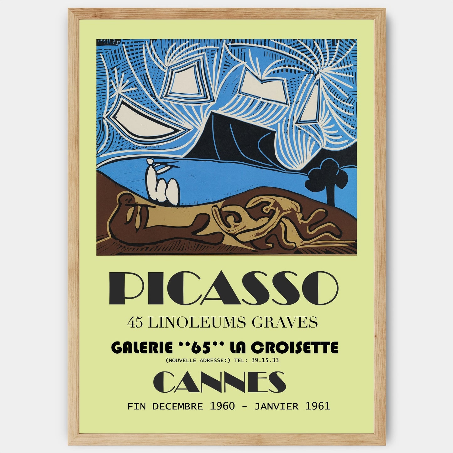 Plagát Cannes | Pablo Picasso