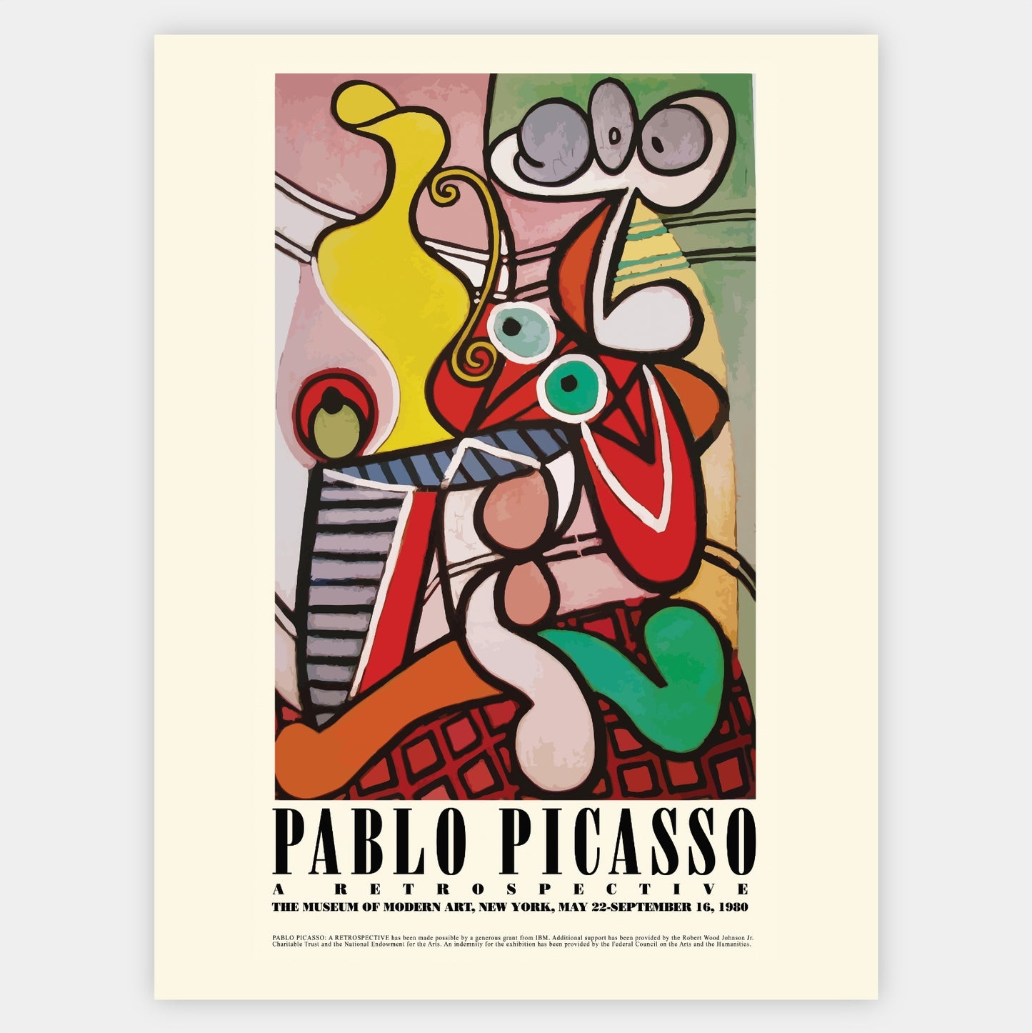 Plagát A Retrospective II | Pablo Picasso