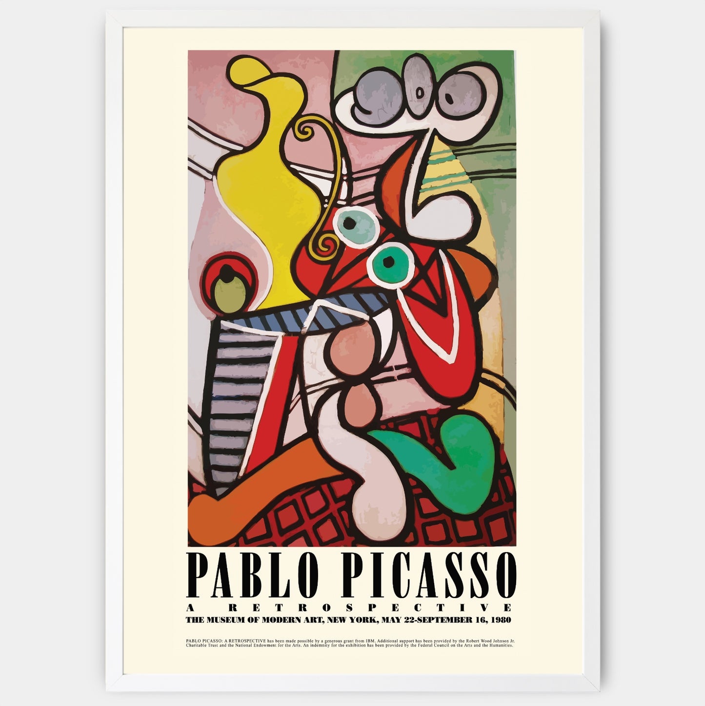 Plagát A Retrospective II | Pablo Picasso