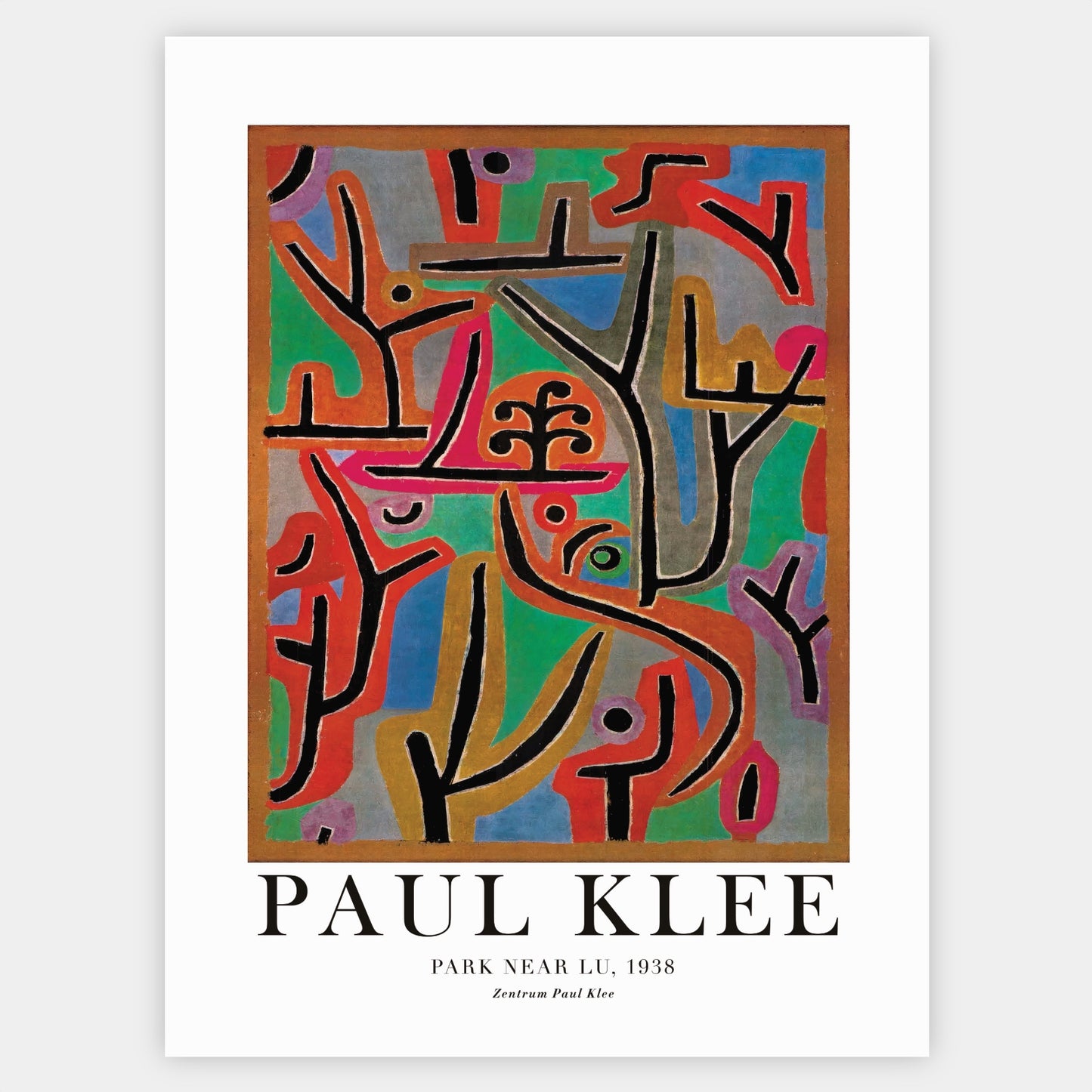 Plagát Park Near Lu | Paul Klee