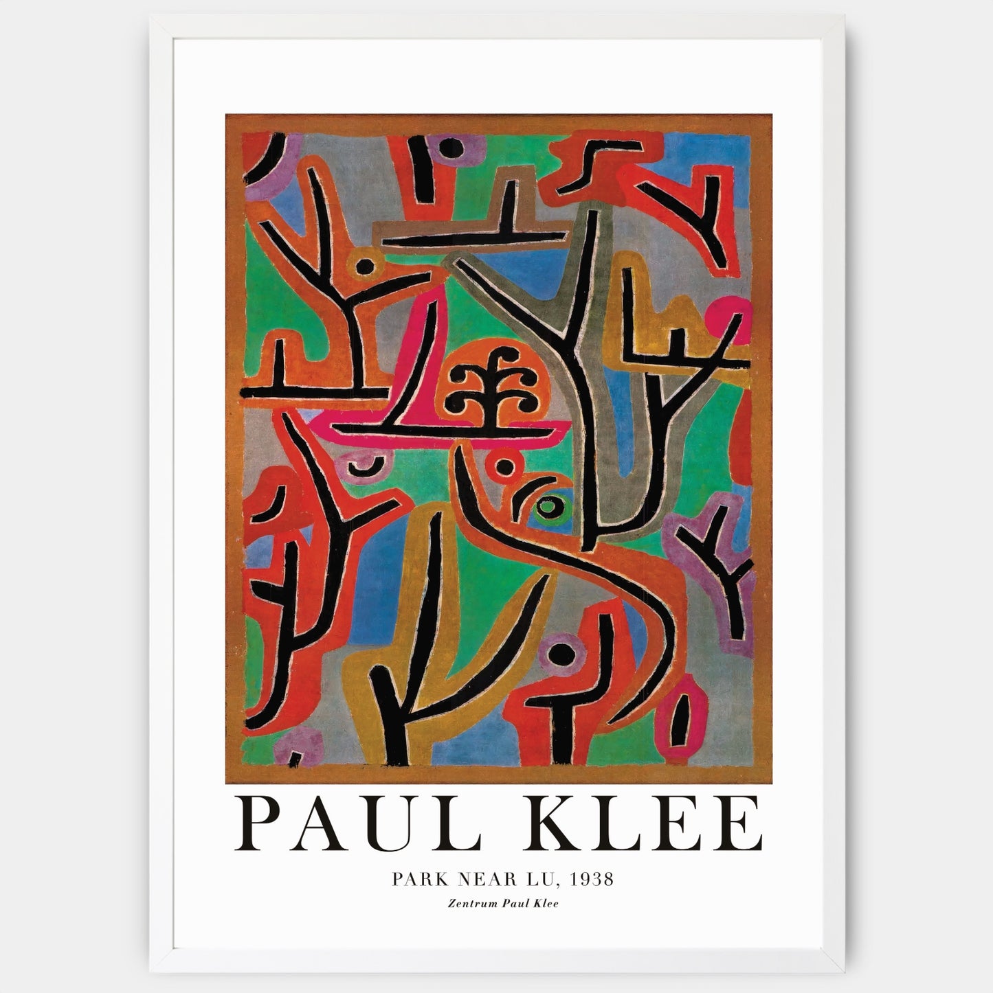 Plagát Park Near Lu | Paul Klee