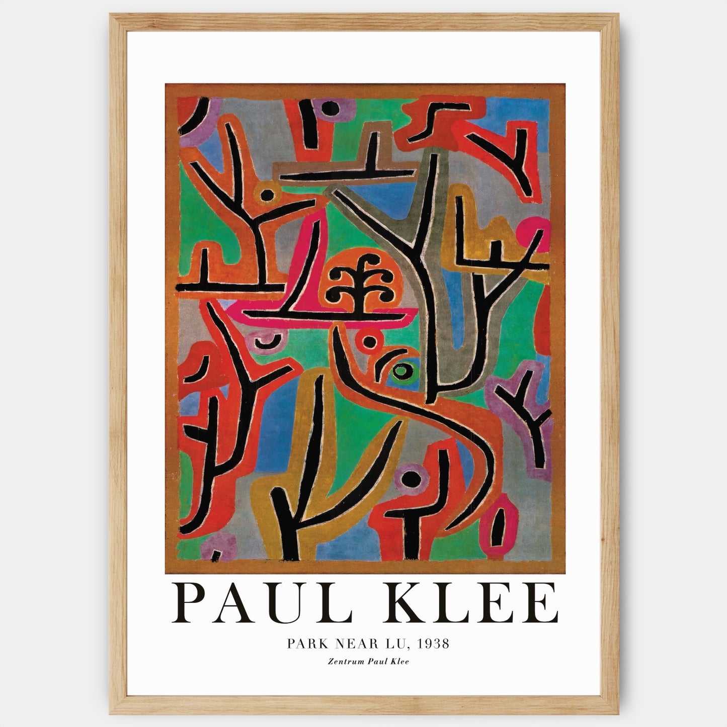 Plagát Park Near Lu | Paul Klee