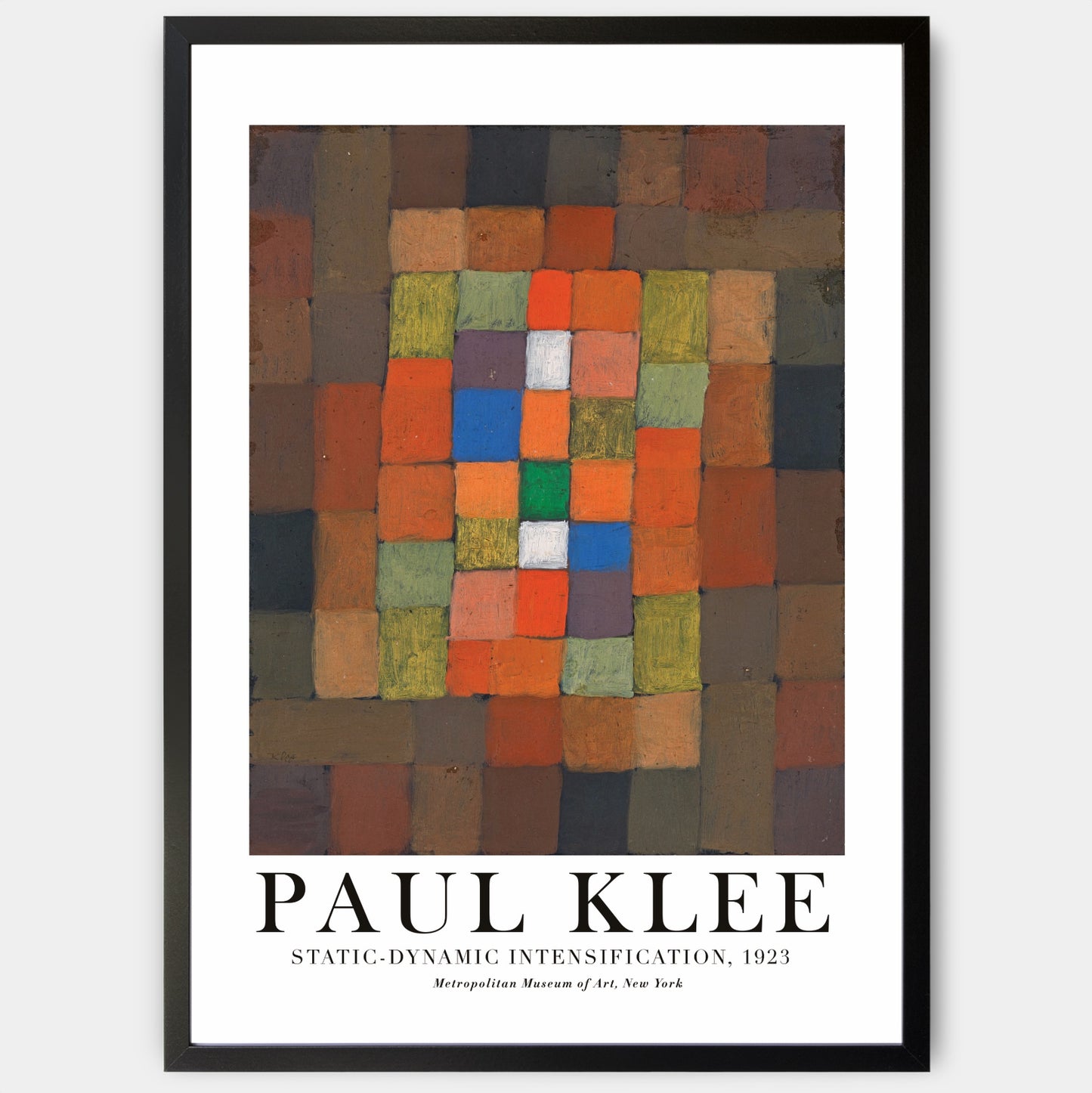 Plagát Static-Dynamic Intensification | Paul Klee