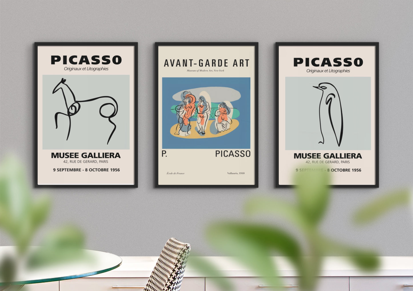 Plagát Minimalist Sketch I | Pablo Picasso